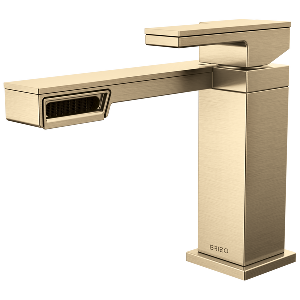 Brizo Frank Lloyd Wright: Single-Handle Lavatory Faucet 1.2 GPM - / Rectangle w/ Brizo Log