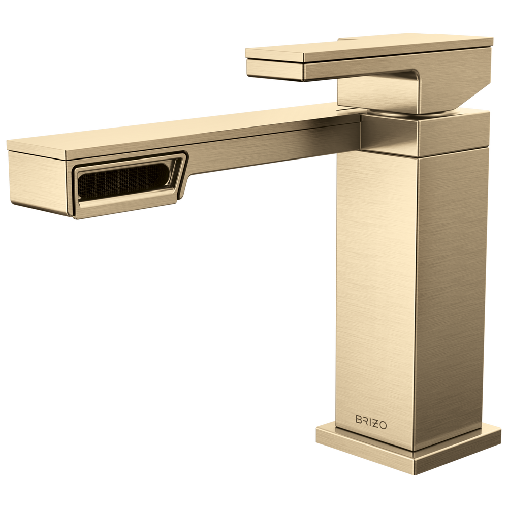 Brizo Frank Lloyd Wright: Single-Handle Lavatory Faucet 1.2 GPM - / Rectangle w/ Brizo Log