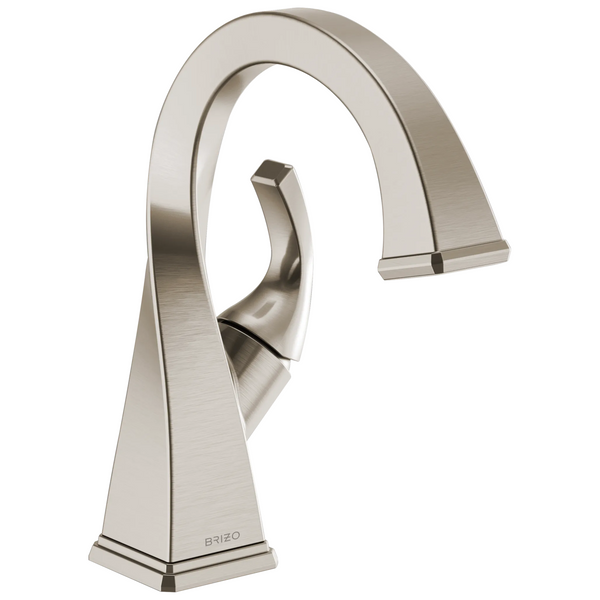Brizo Virage: Single-Handle Lavatory Faucet 1.5 GPM - / Rectangle w/ Brizo Logo - BL6