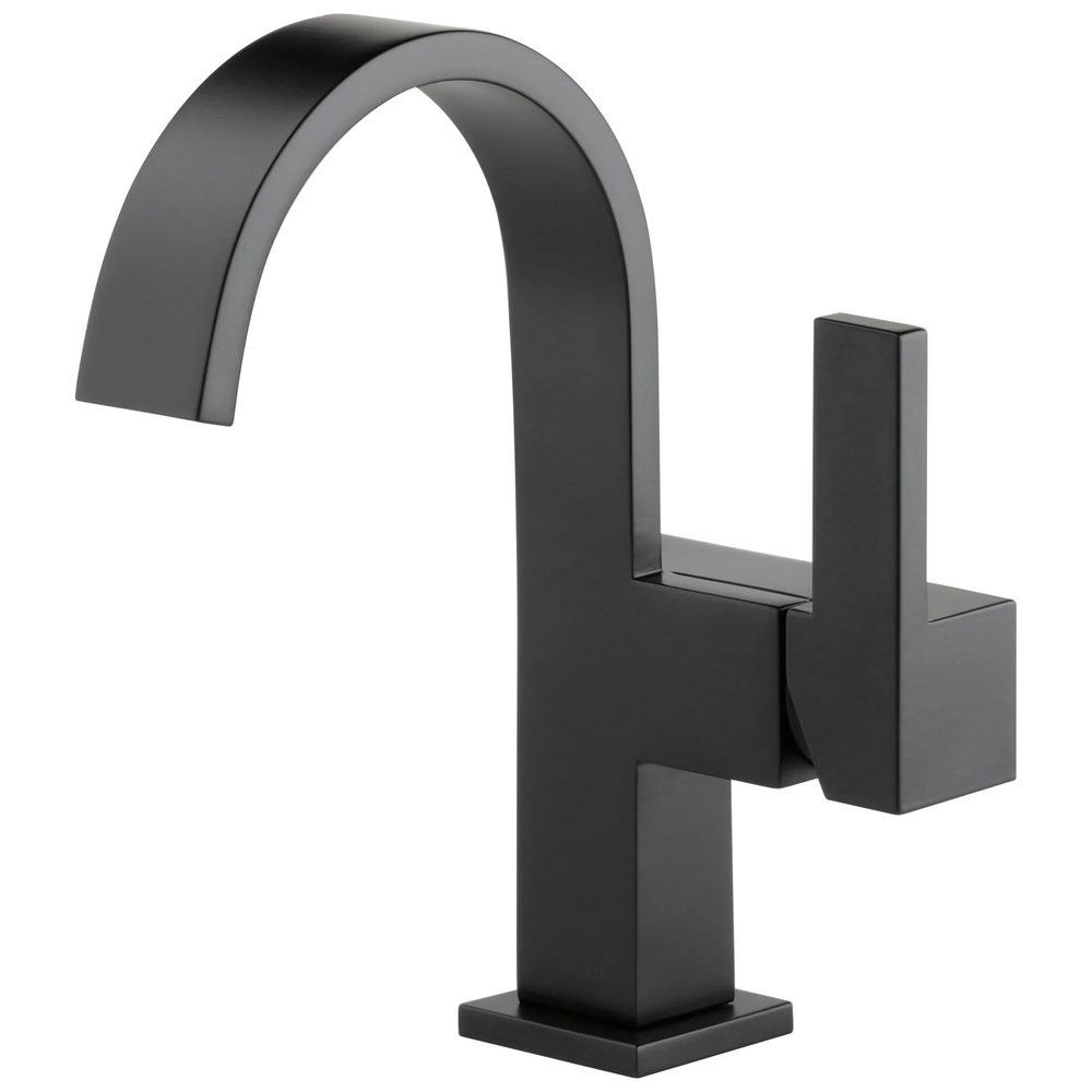 Brizo Siderna: Single-Handle Lavatory Faucet 1.5 GPM - / Rectangle w/ Brizo Logo - BL6 /