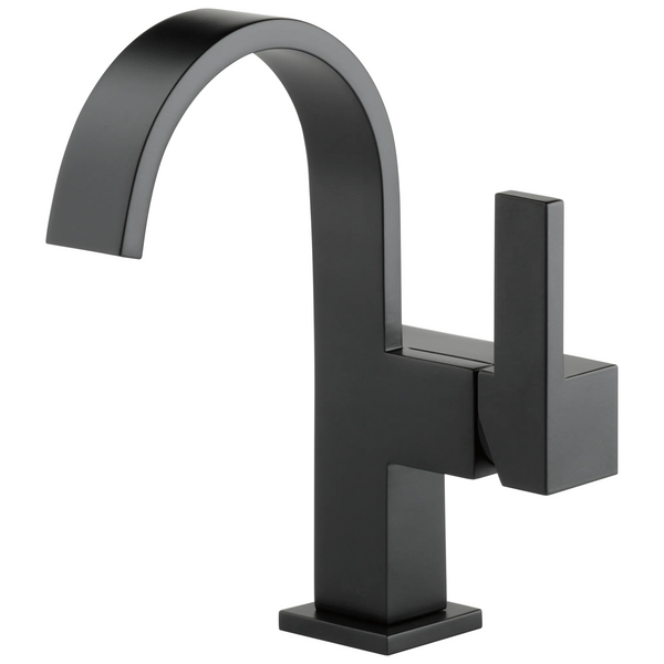 Brizo Siderna: Single-Handle Lavatory Faucet 1.5 GPM - / Rectangle w/ Brizo Logo - BL6 /