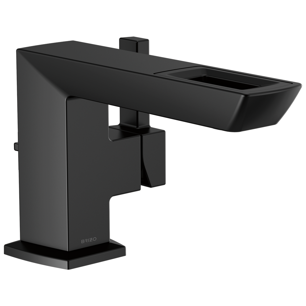 Brizo Vettis: Single-Handle Lavatory Faucet With Open-Flow Spout 1.2 GPM - / Rectangle w