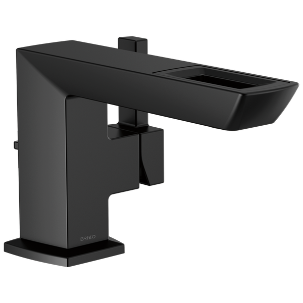 Brizo Vettis: Single-Handle Lavatory Faucet With Open-Flow Spout 1.2 GPM - / Rectangle w