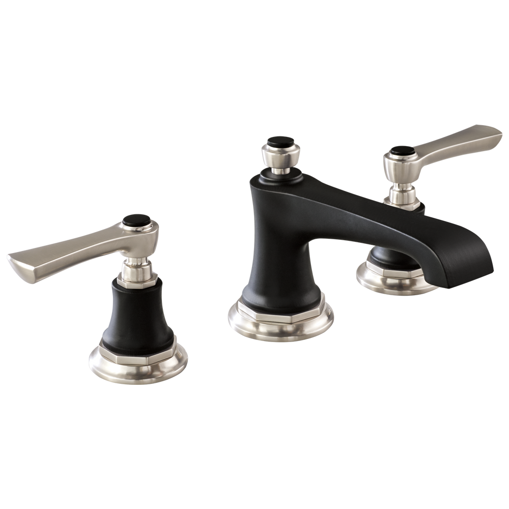 Brizo Rook: Widespread Lavatory Faucet - Less Handles 1.5 GPM - / HL5360-GL / B