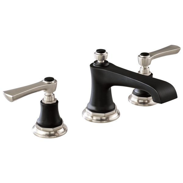 Brizo Rook: Widespread Lavatory Faucet - Less Handles 1.5 GPM - / HL5360-GL / B