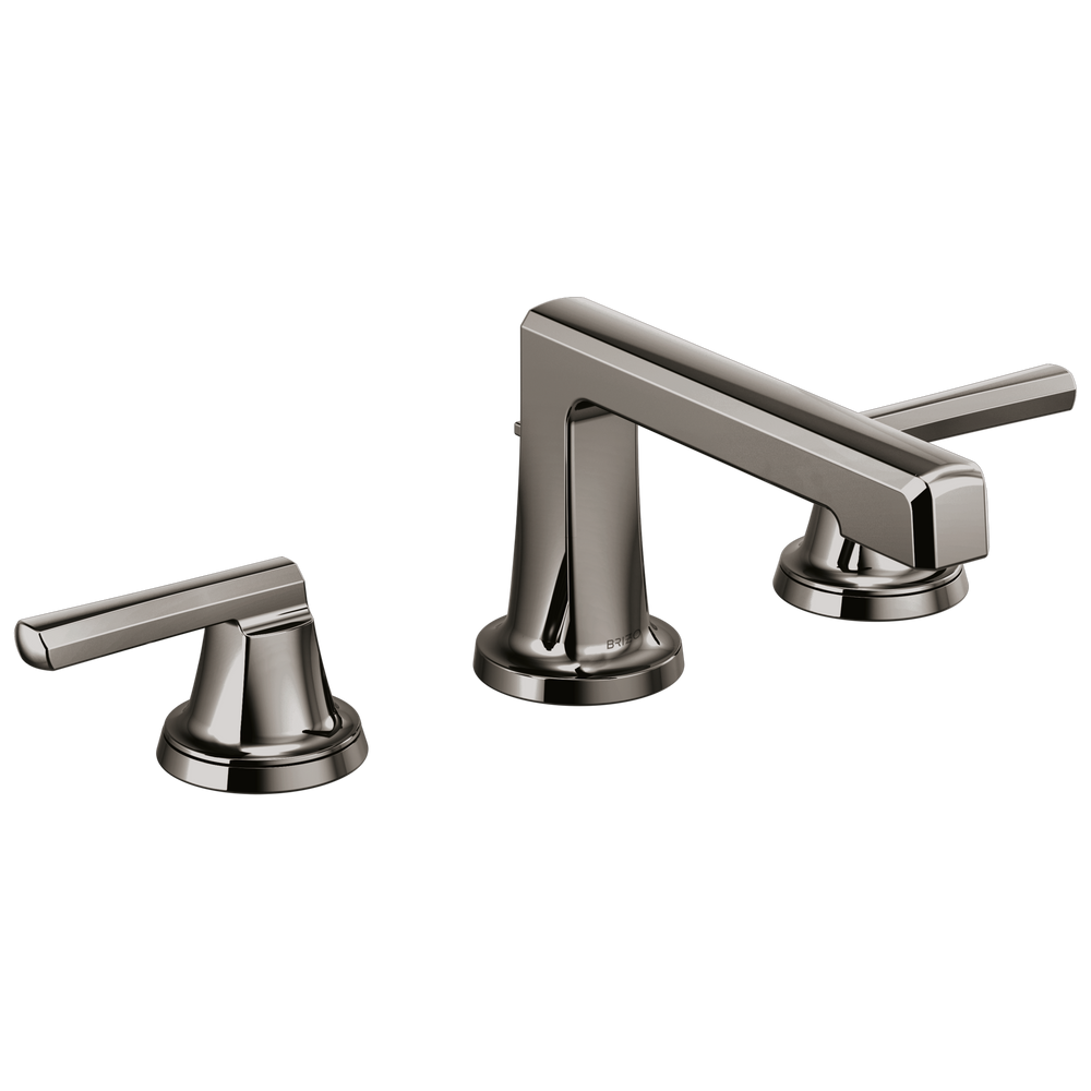 Brizo Levoir: Widespread Lavatory Faucet With Low Spout - Less Handles - / HL5