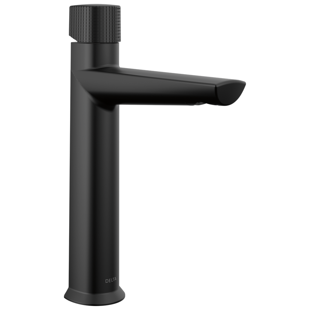 Delta Galeon: Single Handle Mid-Height Bathroom Faucet - / Curve w/o Tab - D6 / Standard