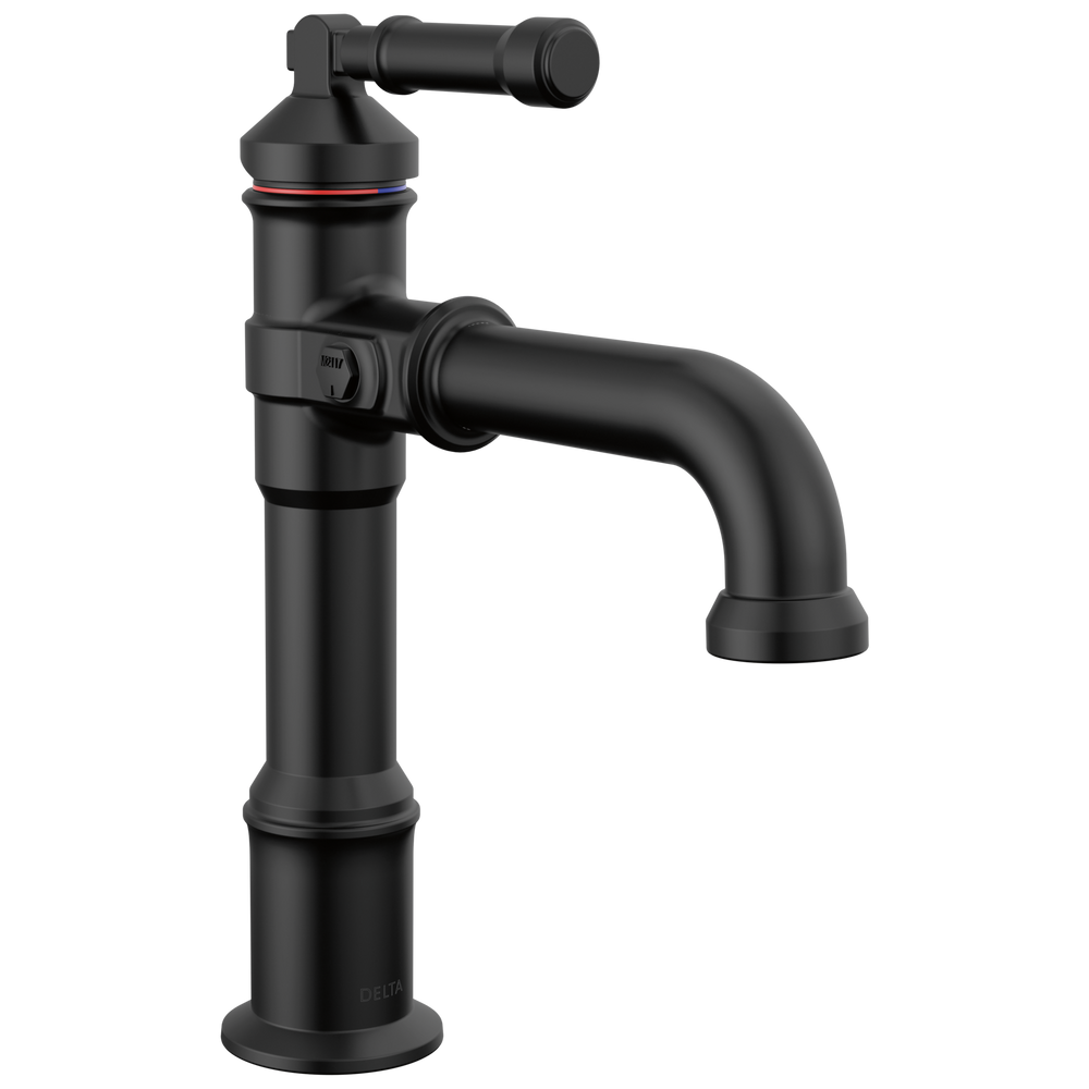 Delta Broderick: Single Handle Bathroom Faucet - / Curve w/o Tab - D6 / Standard