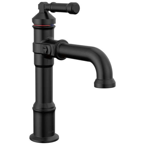 Delta Broderick: Single Handle Bathroom Faucet - / Curve w/o Tab - D6 / Standard