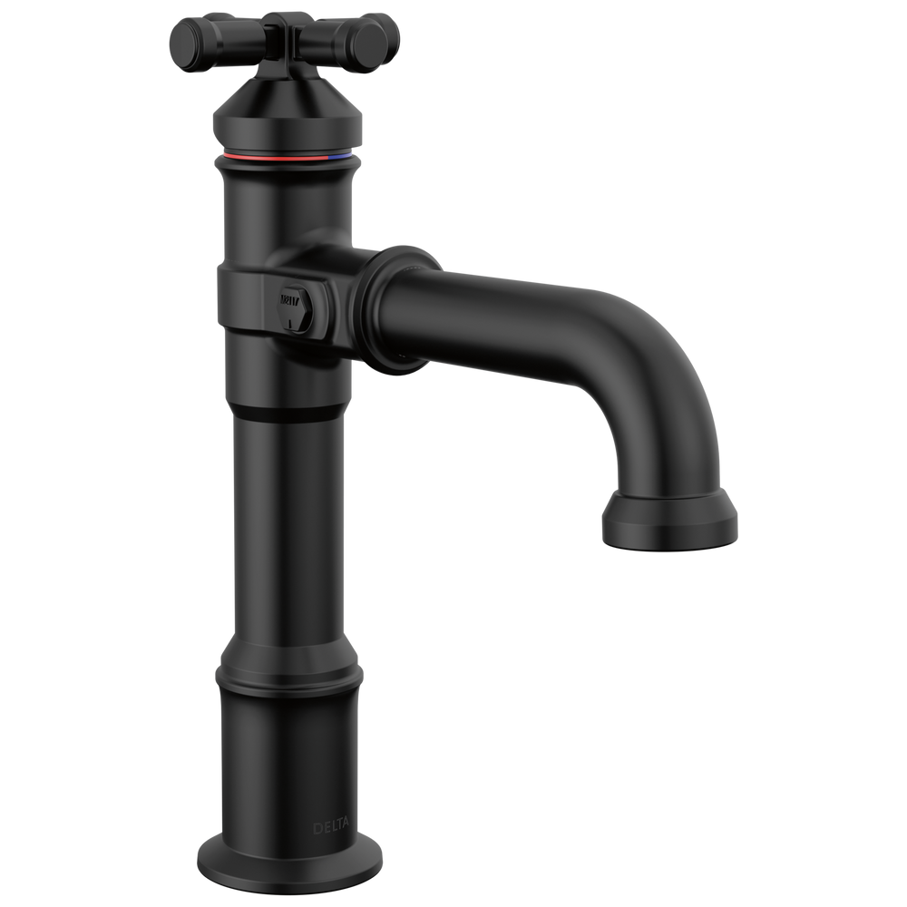 Delta Broderick: Single Handle Bathroom Faucet - / Curve w/o Tab - D6 / Standard