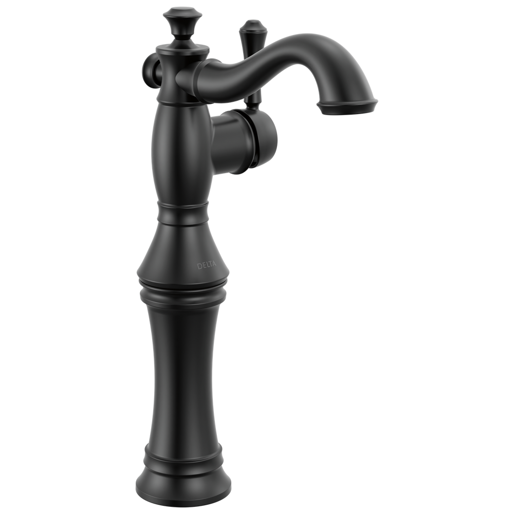 Delta Cassidy: Single Handle Vessel Bathroom Faucet