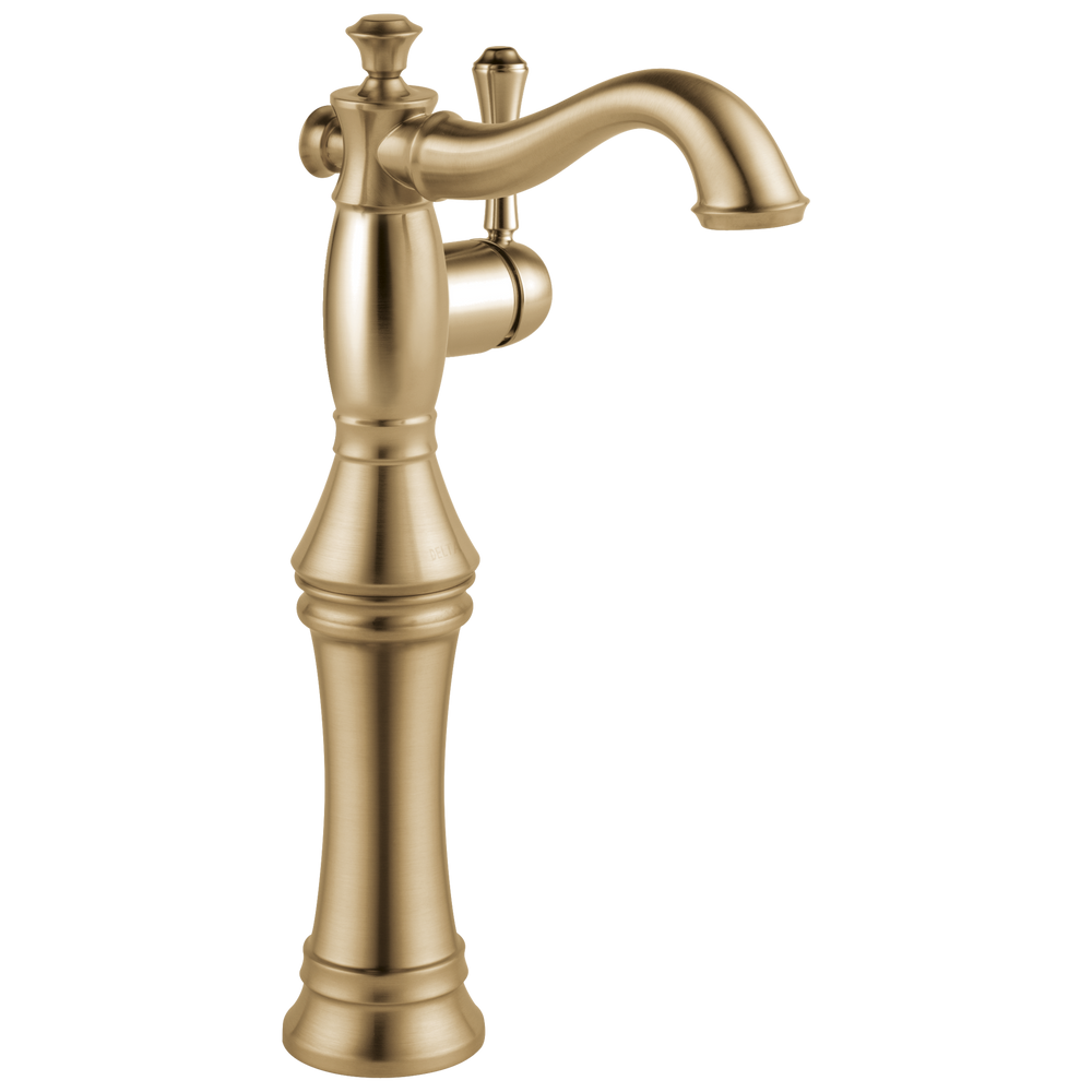 Delta Cassidy: Single Handle Vessel Bathroom Faucet