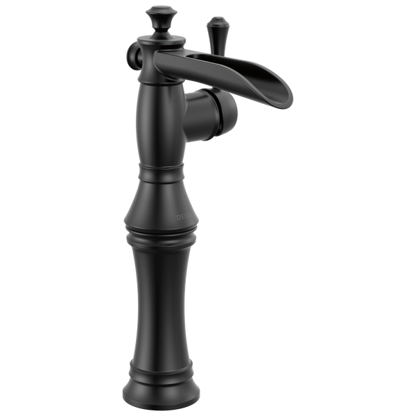 Delta Cassidy: Single Handle Vessel Bathroom Faucet