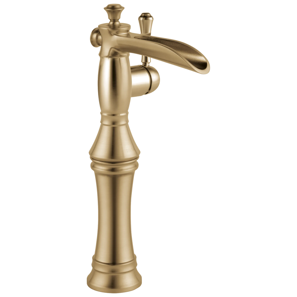 Delta Cassidy: Single Handle Vessel Bathroom Faucet