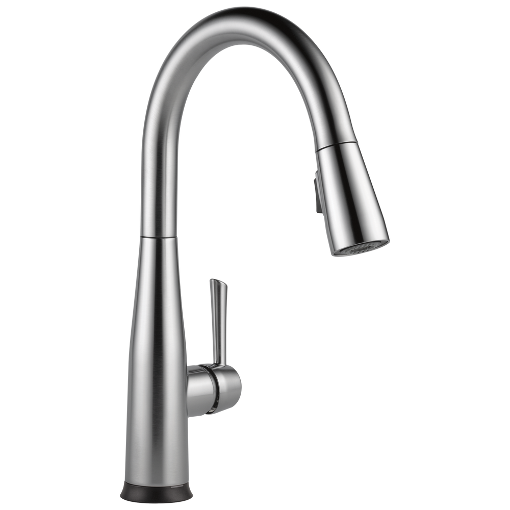 Delta Essa: VoiceIQ Single Handle Pull-Down Faucet with Touch2O Technology - / Curv