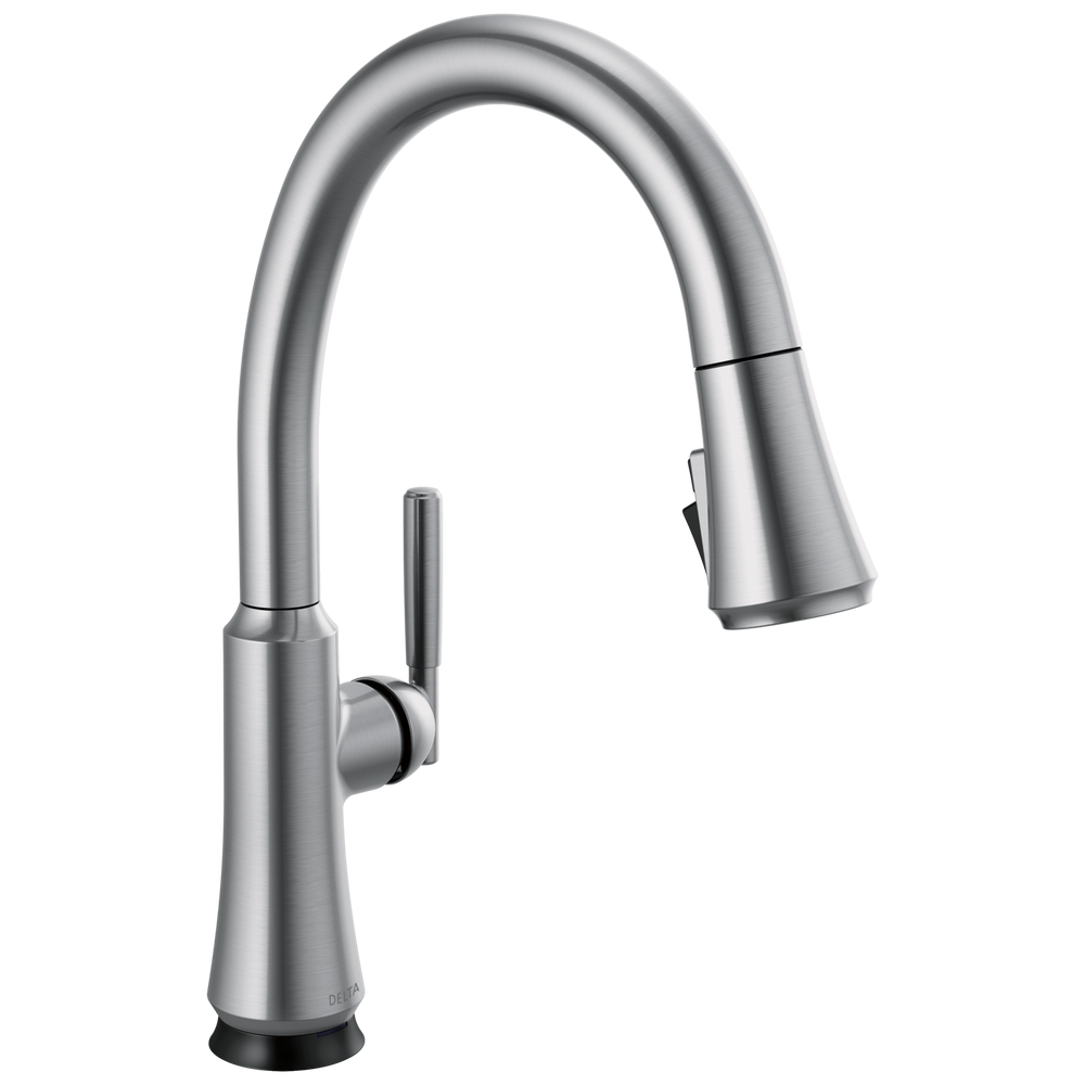 Delta Coranto: Touch2O Technology Kitchen Faucet with Touchless Technology - / Curv