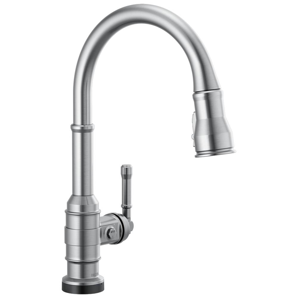 Delta Broderick: Touch2O Technology Kitchen Faucet with Touchless Technology - / Cu