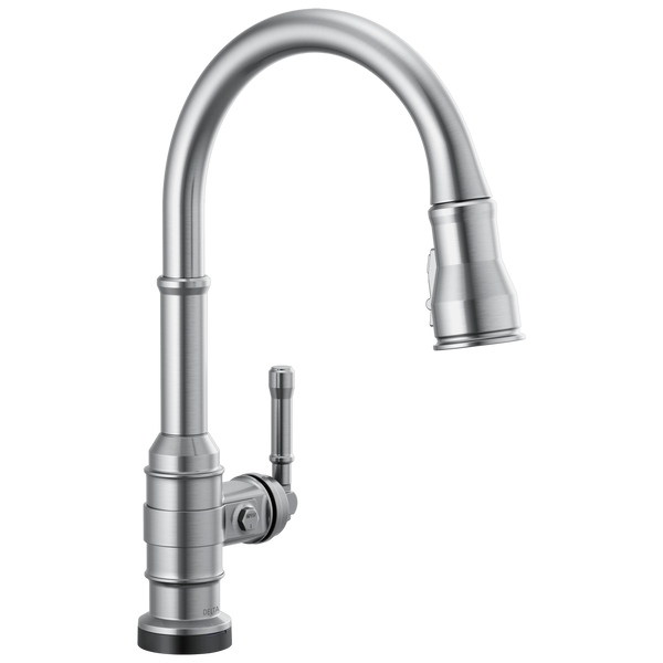 Delta Broderick: Touch2O Technology Kitchen Faucet with Touchless Technology - / Cu