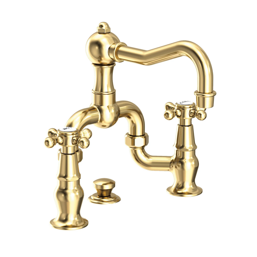 Newport Brass Chesterfield: Lavatory Bridge Faucet
