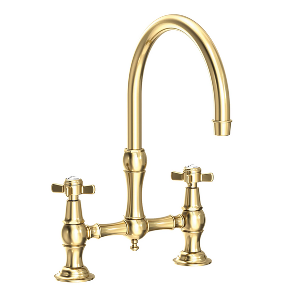 Newport Brass Chesterfield: Kitchen Bridge Faucet