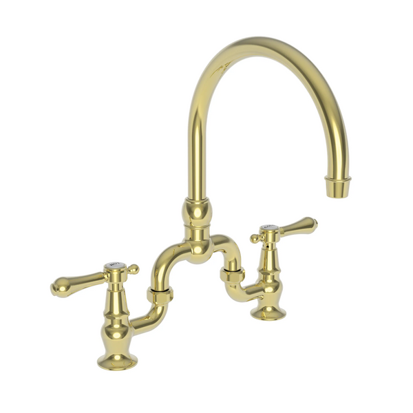 Newport Brass Chesterfield: Kitchen Bridge Faucet