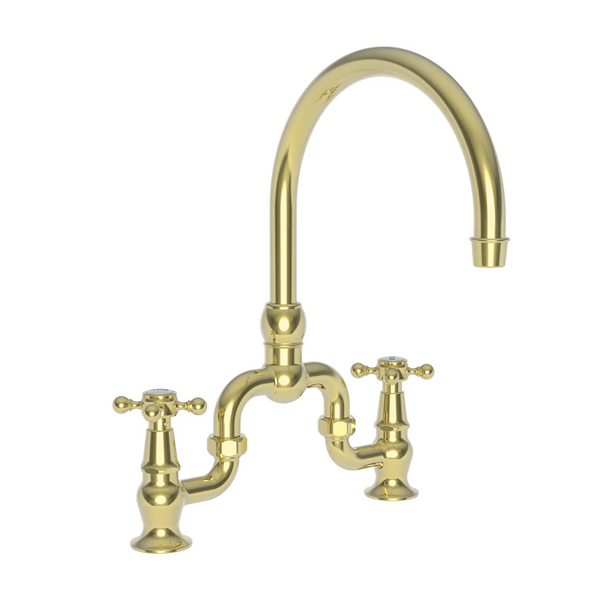 Newport Brass Chesterfield: Kitchen Bridge Faucet