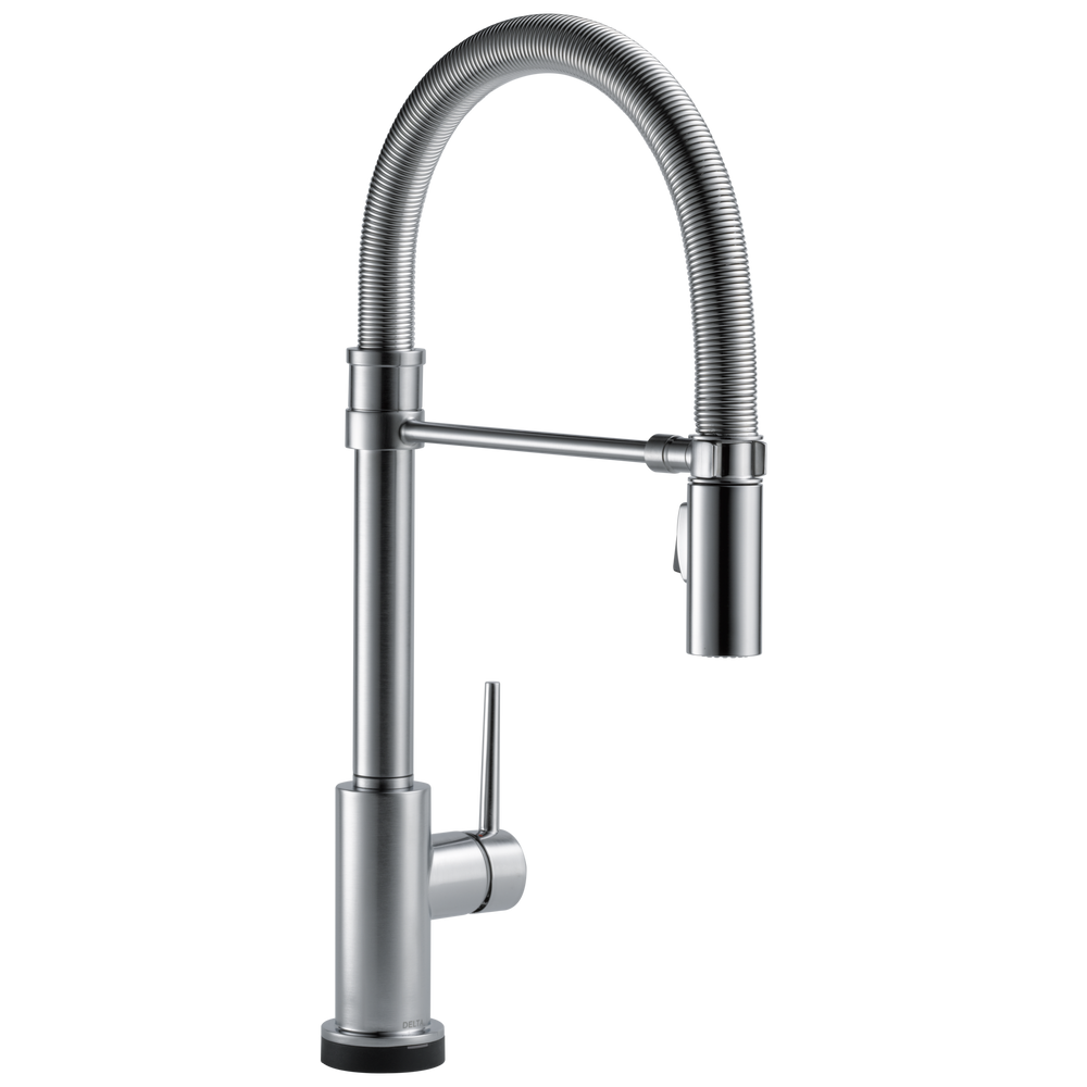 Delta Trinsic: Touch2O Technology Kitchen Faucet with Touchless Technology - / Curv