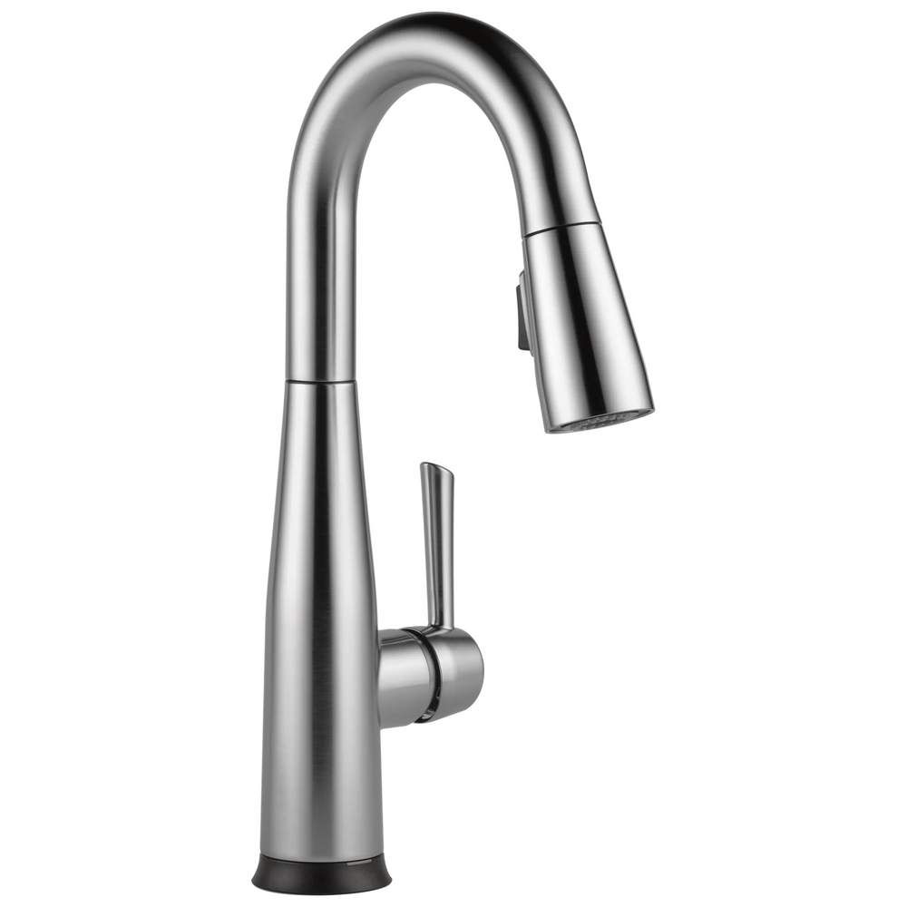 Delta Essa: Single Handle Pull-Down Bar / Prep Faucet with Touch2O Technology - / C