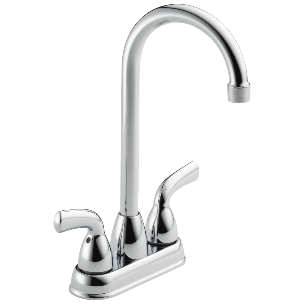 Delta Foundations: Two Handle Bar / Prep Faucet - / Curve w/o Tab - D6 / Standard