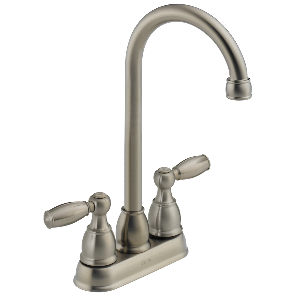Delta Foundations: Two Handle Bar / Prep Faucet - / Curve w/o Tab - D6 / Standard
