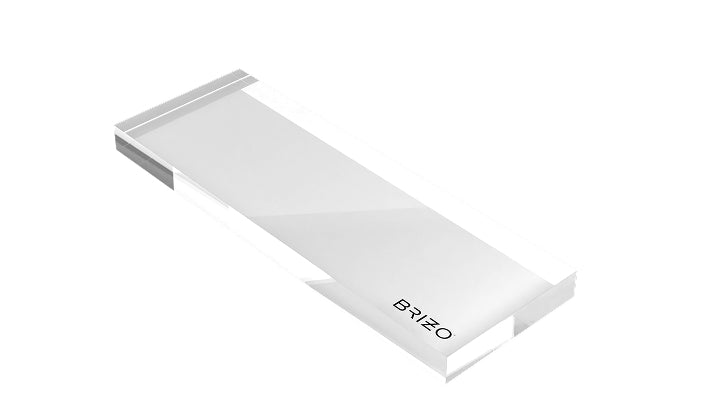 Medium brizo rectangular acrylic