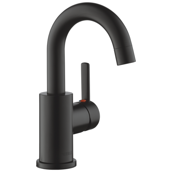 Peerless Precept: Single-Handle Lavatory Faucet - / Rectangle w/ Peerless Logo - PL6 /