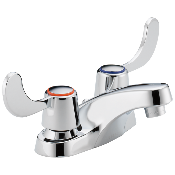 Peerless Core: Two Handle Bathroom Faucet - / Rectangle w/ Peerless Logo - PL6 / Manual