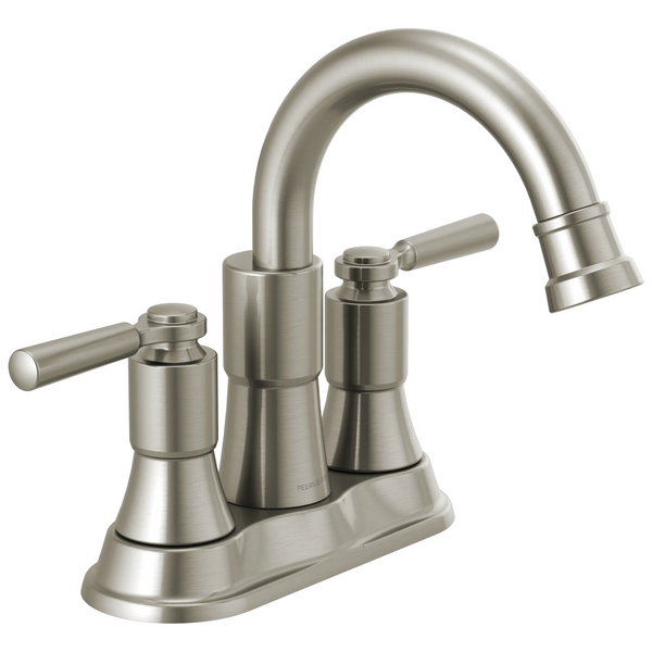 Peerless Westchester: Two-Handle Centerset Bathroom Faucet - / Rectangle w/ Peerless