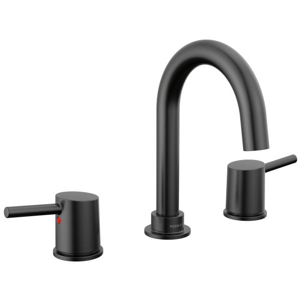 Peerless Precept: Two Handle Widespread Bath Faucet - / Rectangle w/ Peerless Logo - PL