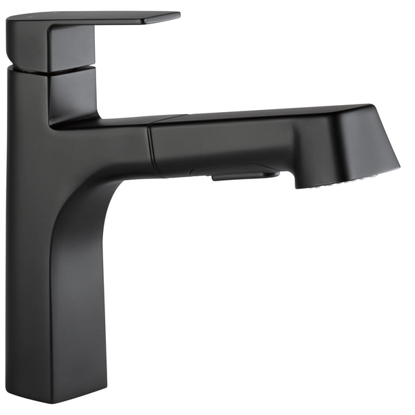 Peerless Xander: Single-Handle Pull-Out Kitchen Faucet - / Rectangle w/ Peerless Logo -