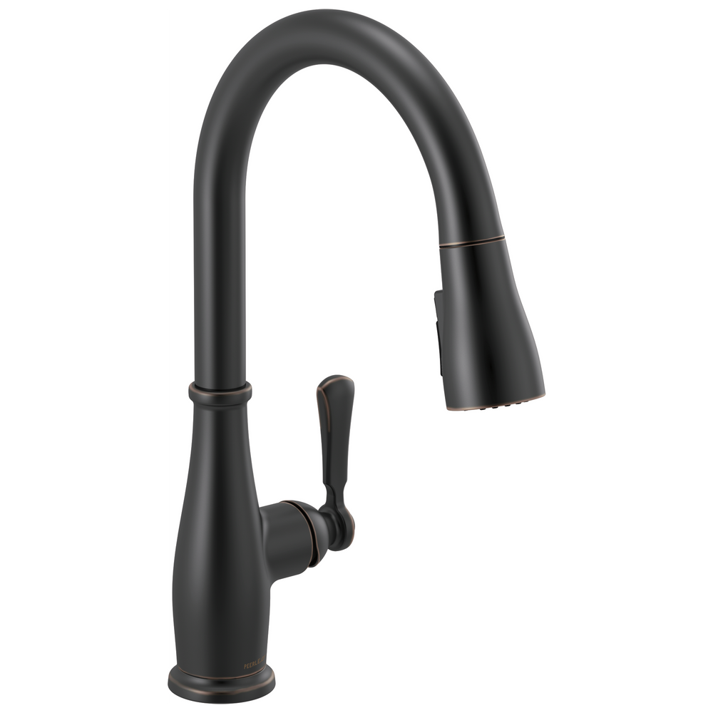 Peerless Elmhurst: Single-Handle Pull-Down Kitchen Faucet - / Rectangle w/ Peerles