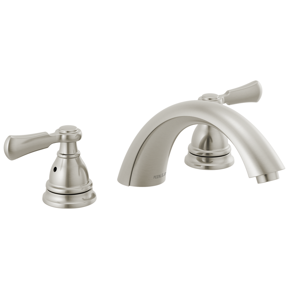 Peerless Elmhurst: Roman tub trim kit - / Rectangle w/ Peerless Logo - PL11 / Standa