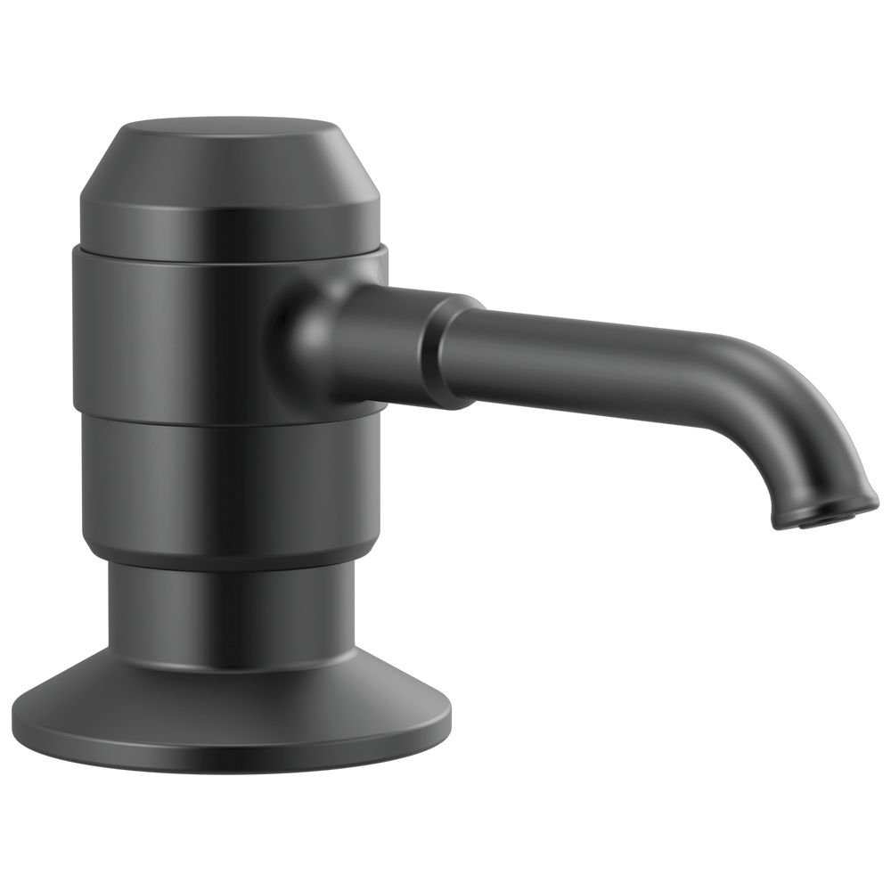 Delta Broderick: Soap/Lotion Dispenser w/Bottle - / Curve w/o Tab - D6 / Standard
