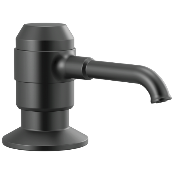 Delta Broderick: Soap/Lotion Dispenser w/Bottle - / Curve w/o Tab - D6 / Standard