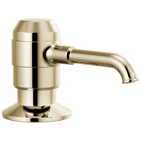 Delta Broderick: Soap/Lotion Dispenser w/Bottle - / Curve w/o Tab - D6 / Standard
