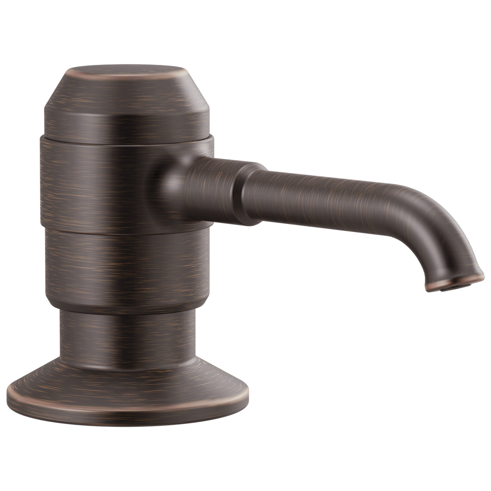 Delta Broderick: Soap/Lotion Dispenser w/Bottle - / Curve w/o Tab - D6 / Standard