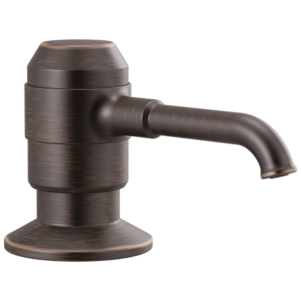 Delta Broderick: Soap/Lotion Dispenser w/Bottle - / Curve w/o Tab - D6 / Standard