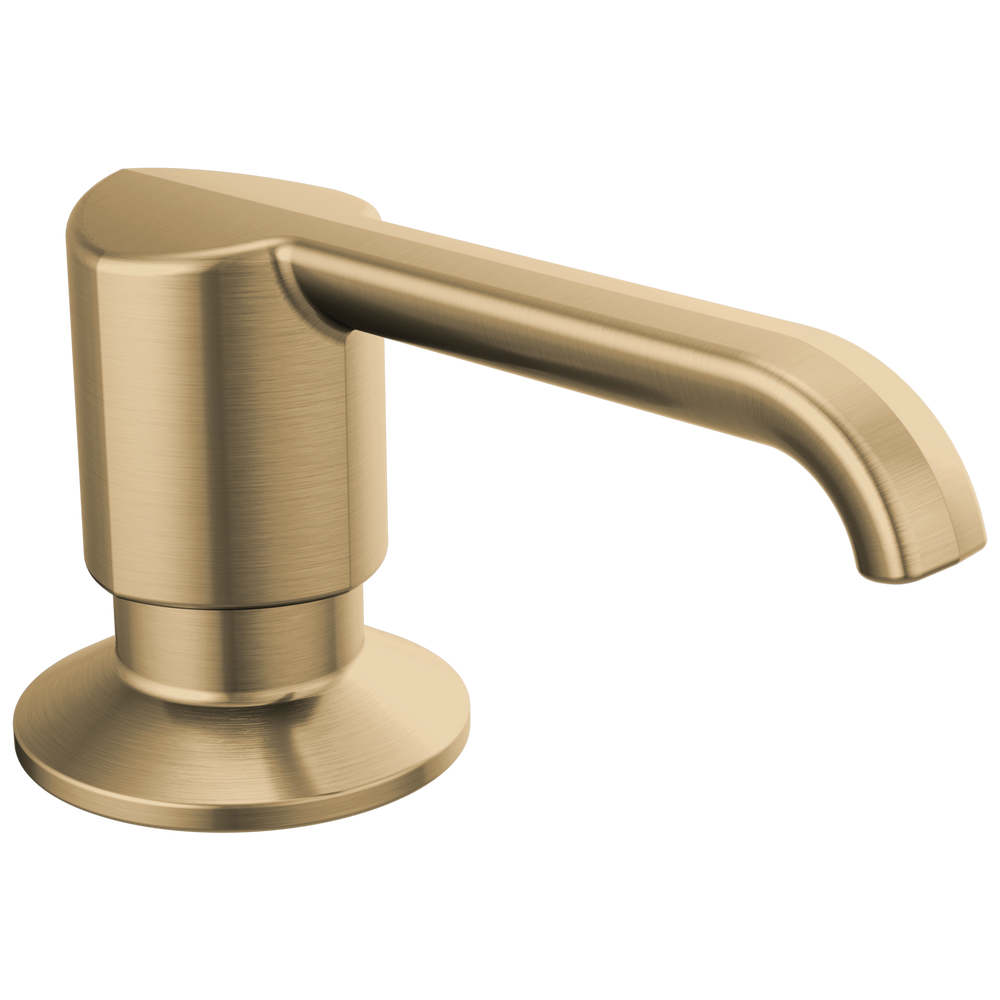 Delta Emmeline: Soap Dispenser - Lumicoat Champagne Bronze / Curve w/o Tab - D6 / Standard