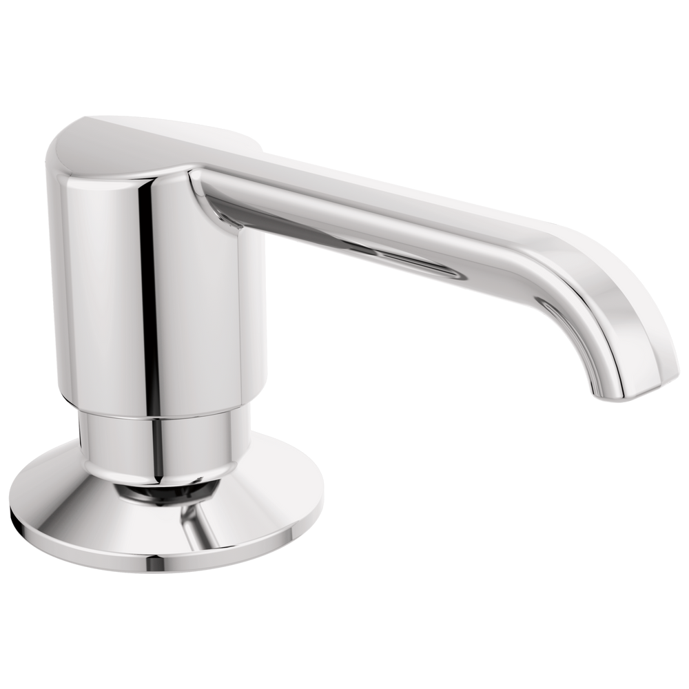 Delta Emmeline: Soap Dispenser - Lumicoat Chrome / Curve w/o Tab - D6 / Standard