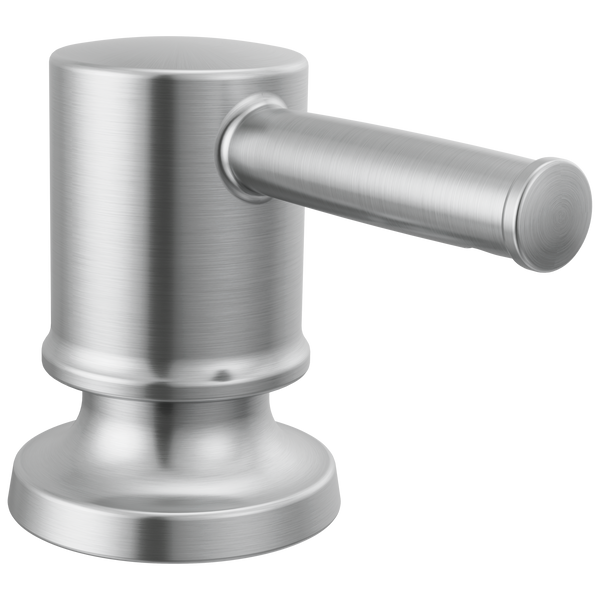 Delta Renaldi: Metal Soap Dispenser - Lumicoat Arctic Stainless / Curve w/o Tab - D6 / Standard