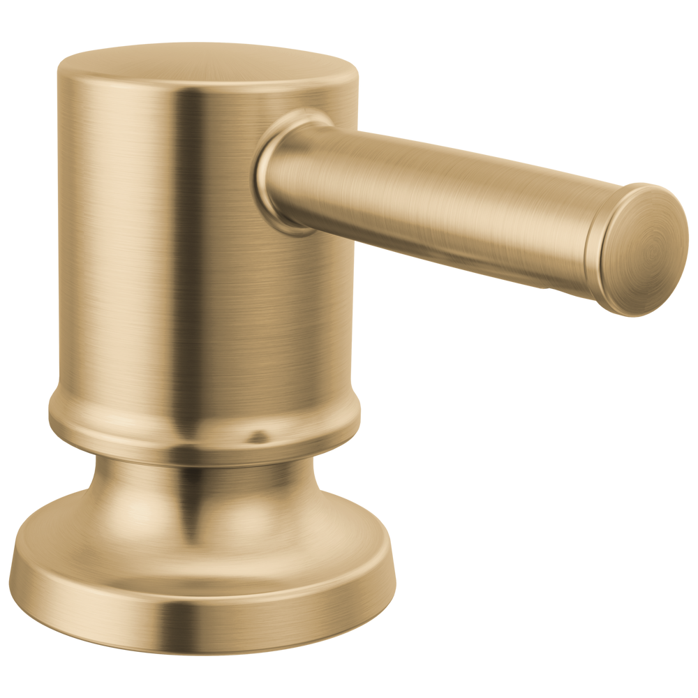 Delta Renaldi: Metal Soap Dispenser - Lumicoat Champagne Bronze / Curve w/o Tab - D6 / Standard