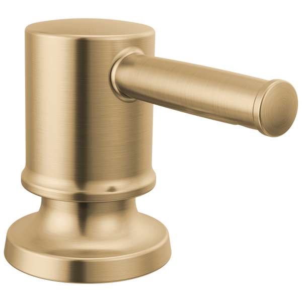 Delta Renaldi: Metal Soap Dispenser - Lumicoat Champagne Bronze / Curve w/o Tab - D6 / Standard