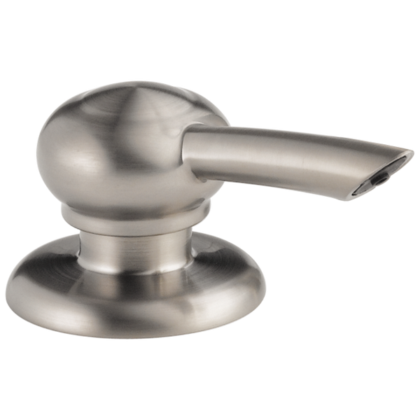 Delta Leland: Soap / Lotion Dispenser - / Curve w/o Tab - D6 / Standard
