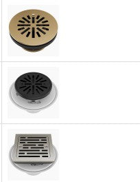 Delta Shower Drain Displays 2nd Bucket 2023 Corian - / Standard